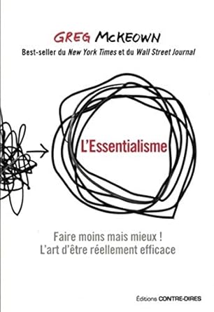 Couverture de Essentialism de Greg McKeown
