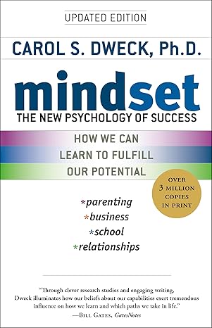 Couverture de Mindset de Carol S Dweck